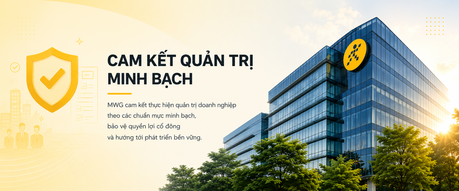Cam kết quản trị minh bạch của MWG